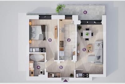Apartament 2 camere - 7