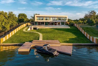 Lifestyle exclusiv pe Lacul Snagov | Vilă cu arhitectură iconică - 26