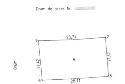 Teren pentru constructii Arcasilor - 1