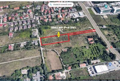 Teren Construcții intravilan de 6862 mp, în Băneasa