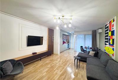 Apartament cu 2 camere semidecomandat, mobilat în Floreasca