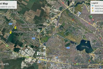 INCHIRIEZ 3.7ha PADURE+anexe pentru AVENTURA Parc, Bucuresti-Vest Padurea Ileana - 8