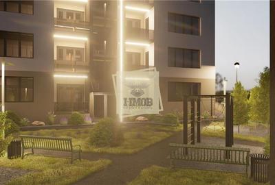 Studio 34 mp cu bucatarie separata balcon 4 mp si parcare Sibiu - 11