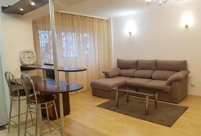 Apartament cu 2 camere semidecomandat, mobilat în Dorobanți