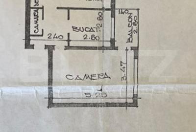 Apartament 2 camere decomandat, 43 mp, zona Alexandru cel Bun - 9