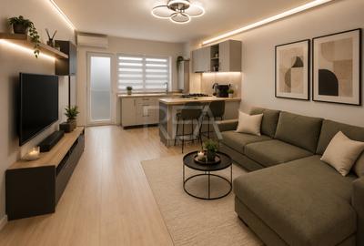 Apartament cu 2 camere decomandat, mobilat în Theodor Pallady