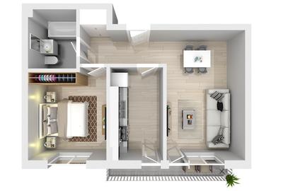 Apartament 2 camere Bragadiru constructie noua premium livrare 2027 trim 2 - 6