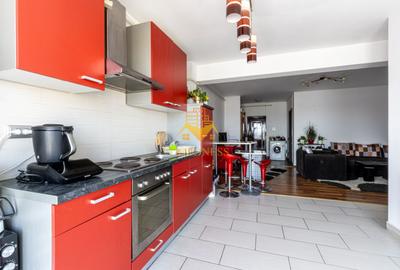 Apartament cu 2 camere semidecomandat, mobilat în Bună Ziua