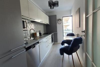 65mp Bloc nou, Terasa mare, stil Scandinav, Complet utilat/mobilat - 4