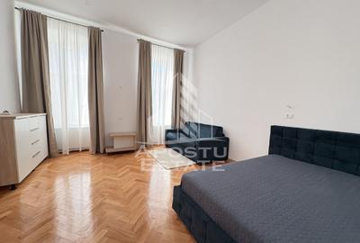 Apartament cu 3 camere circular, mobilat în P-ța Maria
