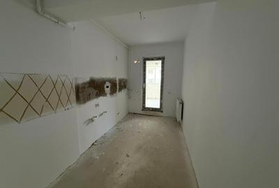 Garsonieră decomandată, 38,4 mp utili + balcon 5,3 mp, etaj 1 - 5