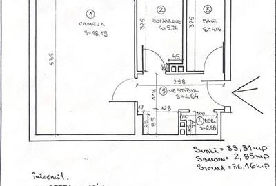 Garsoniera - 36 mp - renovata complet - Bd Theodor Pallady - 5