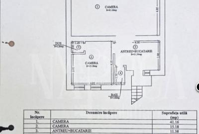 Apartament cu 2 camere decomandat în Central