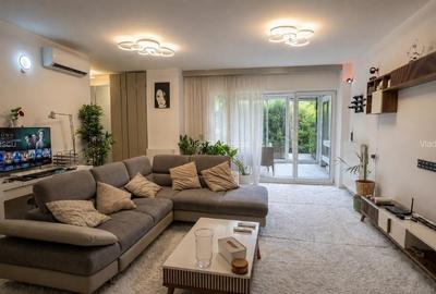 Apartament cu 3 camere semidecomandat, mobilat în Floreasca