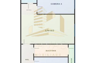 Apartament 3 camere de vânzare  semidecomandat | Gheorgheni - 6