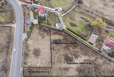 Teren agricol extravilan de 2457 mp, în Bucium