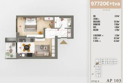 Apartament 2 camere cu dressing,Pallady Titan,Ansamblu exclusivist,LUX - 8