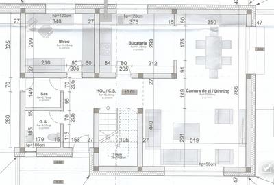 Casa individuala, 160mp utili, 5 camere, teren 630 mp, garaj, terasa – Popesti - 2