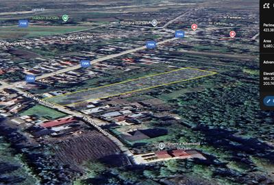 Teren Construcții intravilan de 7566 mp, în Bucșani