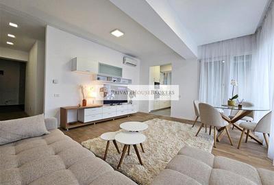Apartament cu 2 camere semidecomandat, mobilat în Pipera