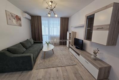 Apartament cu 2 camere circular, mobilat în Cantacuzino