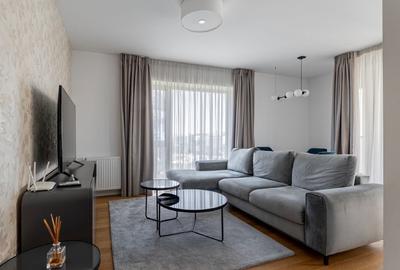Apartament cu 2 camere decomandat, mobilat în Herăstrău