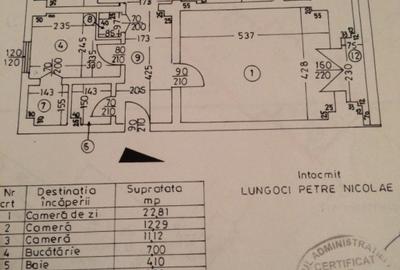 3 Camere 72 MP Utili+2 Balcoane,2 Băi,Mobilat & Utilat,Parcare-Burebista - 8