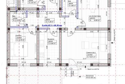 COMISION 0% | Apartament 3 camere | 80,36 mp | Curte 70 mp | Giroc - 9