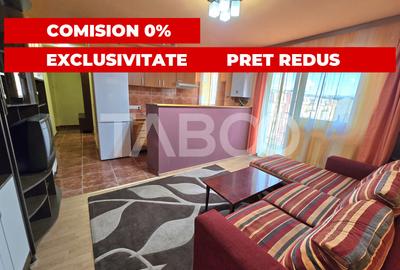 Apartament cu 2 camere nedecomandat, mobilat în Mihai Viteazul