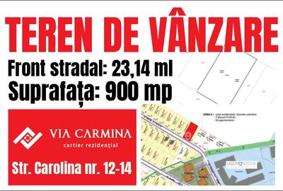 Teren Construcții intravilan de 900 mp, în Vladimirescu