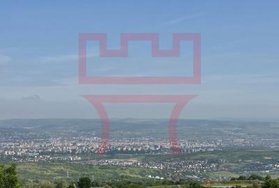 Teren Feleacu   2.800mp parcelabil 4 unitati utilitati asfalt panorama - 4