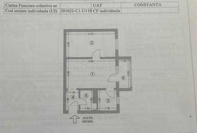 Apartament 2 camere de vanzare zona Scoala 8 - 7
