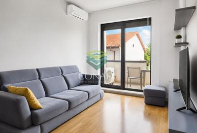 Apartament cu 3 camere semidecomandat, mobilat în Domenii