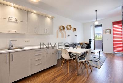 Apartament cu 2 camere semidecomandat, mobilat în Andrei Mureșanu