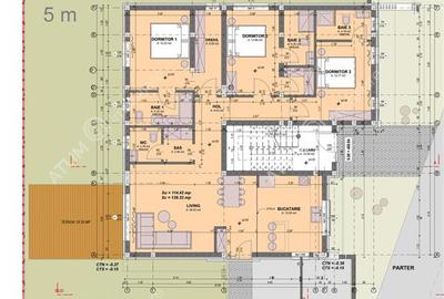 Apartament la cheie cu 4 camere si gradina 200 mp zona Arhitectilor - 9