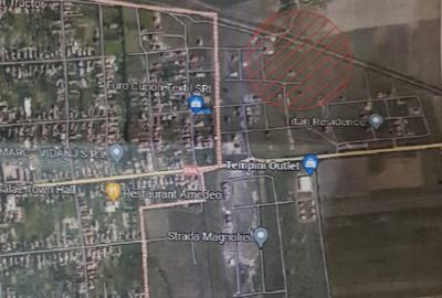 Sacalaz, teren intravilan cu utilitati, 554 mp - 1