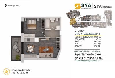 Apartament cu 2 camere decomandat în Theodor Pallady