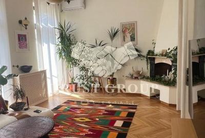 Apartament cu 3 camere, mobilat în Cișmigiu