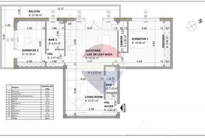 Apartament I 102 mp I balcon generos I parcare I Grigorescu - 4