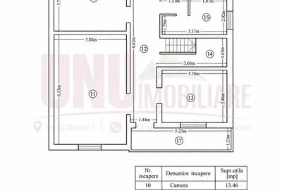 Vilă D+P+M de vânzare Bucium Iași – 186 mp utili, garaj, 2 bucătării, teren 300 mp – 176.000 € - 24