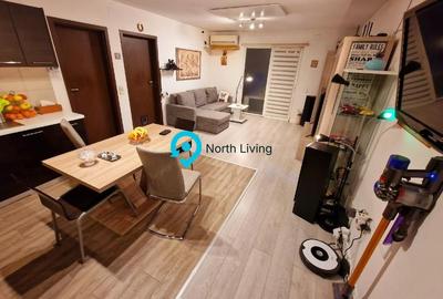 Apartament cu 3 camere semidecomandat, mobilat în Tunari