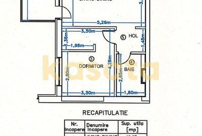 2 camere I Ambiance Residence 2 I 59.10 mp I mobilat si utilat I et 1 - 7