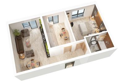 Apartament cu 2 camere decomandat în Mihai Viteazul