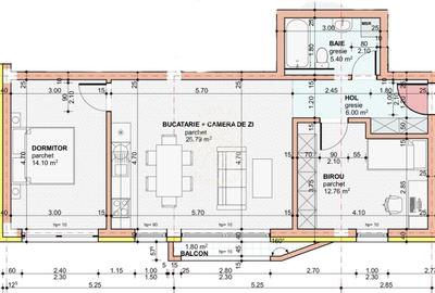 OFERTA! Apartament Finisat 3 camere 65 mp-etaj 1-Zona Pensiunea Terra - 1