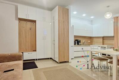 Apartament cu 2 camere semidecomandat, mobilat în Poiana Brașov