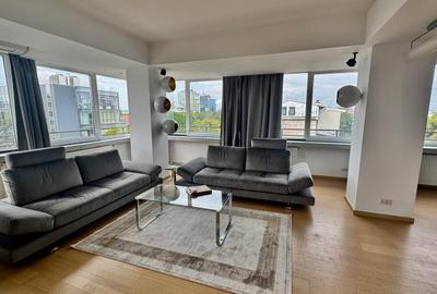 Apartament cu 3 camere decomandat, mobilat în Dorobanți