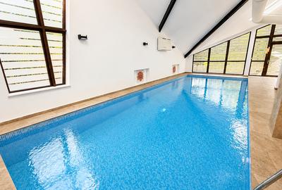 Vilă de Lux  complet mobilata Pipera cu  piscină Interioară SPA si 728 mp Teren - 14