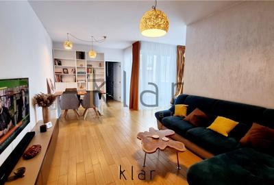 Apartament cu 2 camere semidecomandat, mobilat în Central