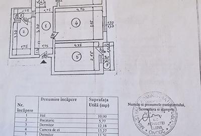 Apartament 3 camere Bulevard /scoala 7 - 12