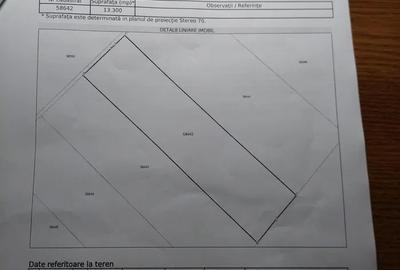 Teren agricol extravilan de 13300 mp, în Glina